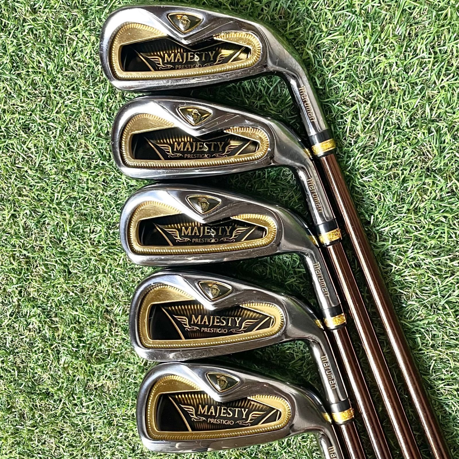 マジェスティ プレステジオ ゴールドプレミアム アイアンセット 10本 S 右 マジェスティ プレステジオ ゴールドプレミアム アイアンセット