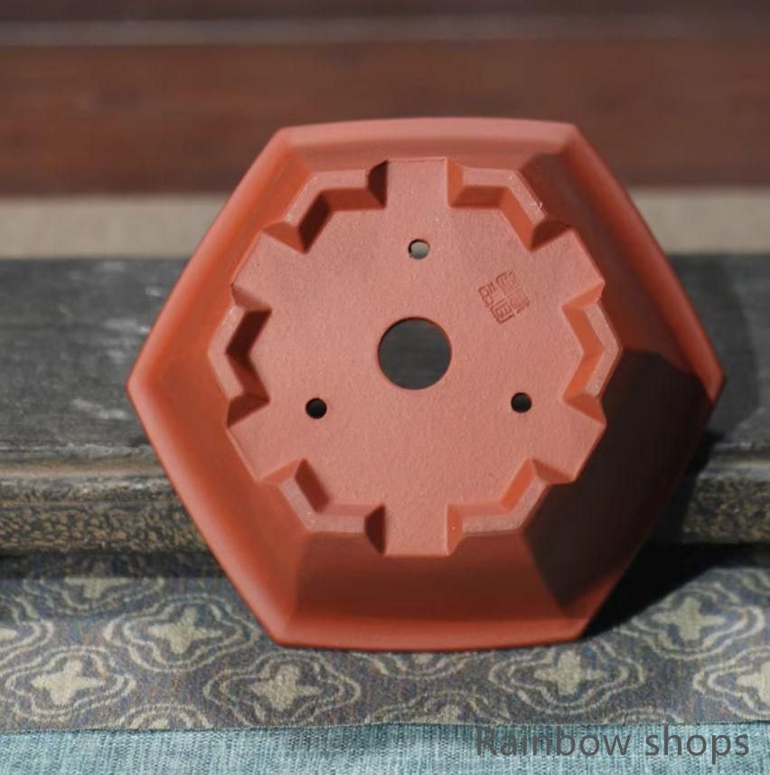 中国美術 紫砂盆栽鉢植木鉢 梅蘭竹紋樣四角紫砂鉢 紅雨刻 萬木迎春 千枝競放 中国美術 紫砂盆栽鉢植木鉢 梅蘭竹紋樣四角紫砂鉢 紅雨刻 萬木