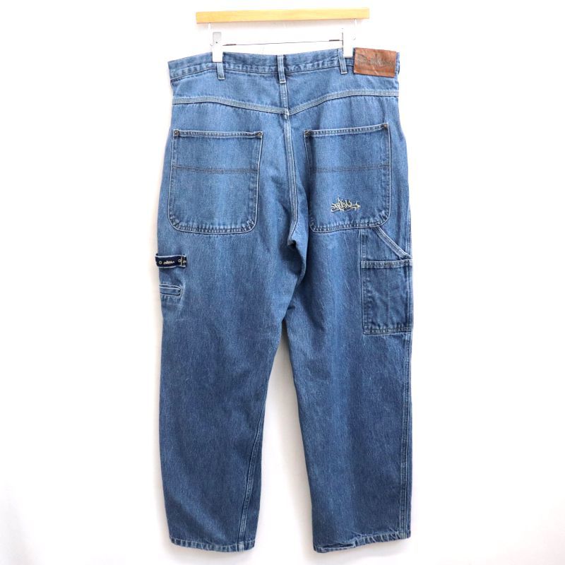 00 s デニム バギー ペインターパンツ メンズ XLサイズ相当 ビッグサイズ オーバーサイズ