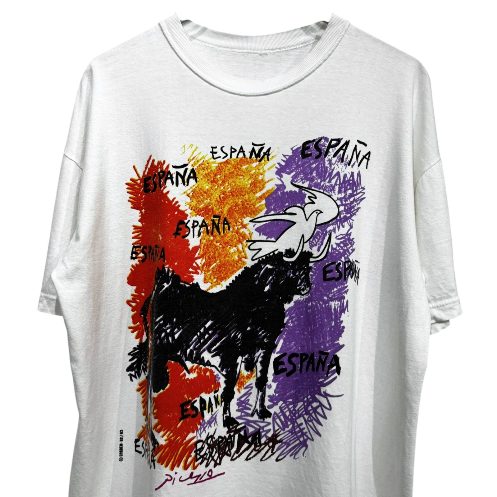 Special】 90s Pablo Picasso Art Museum Print T-Shirt 90年代