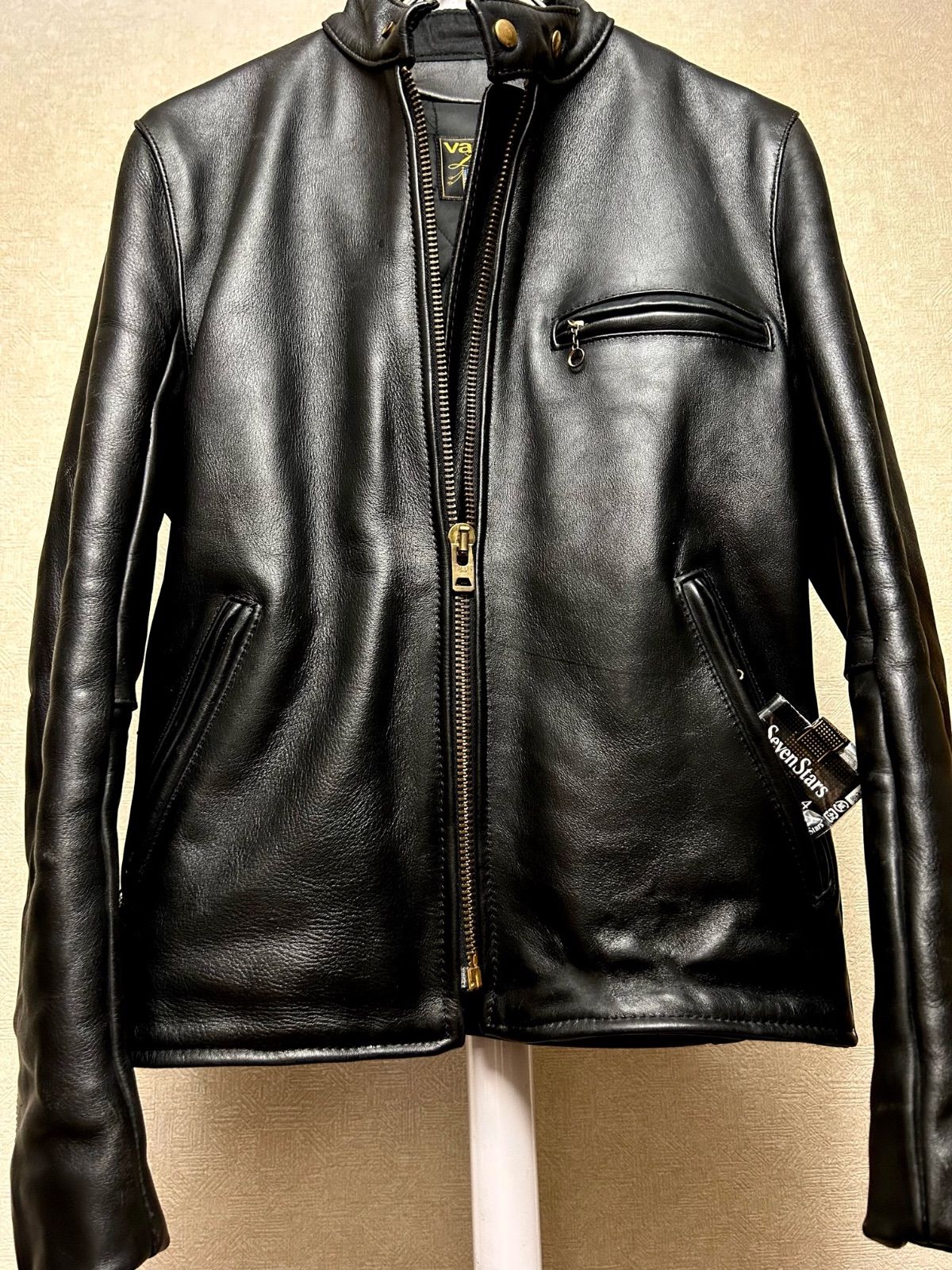 オールドモデルTALONジッパーvanson希少旧Type Bライダース36美品