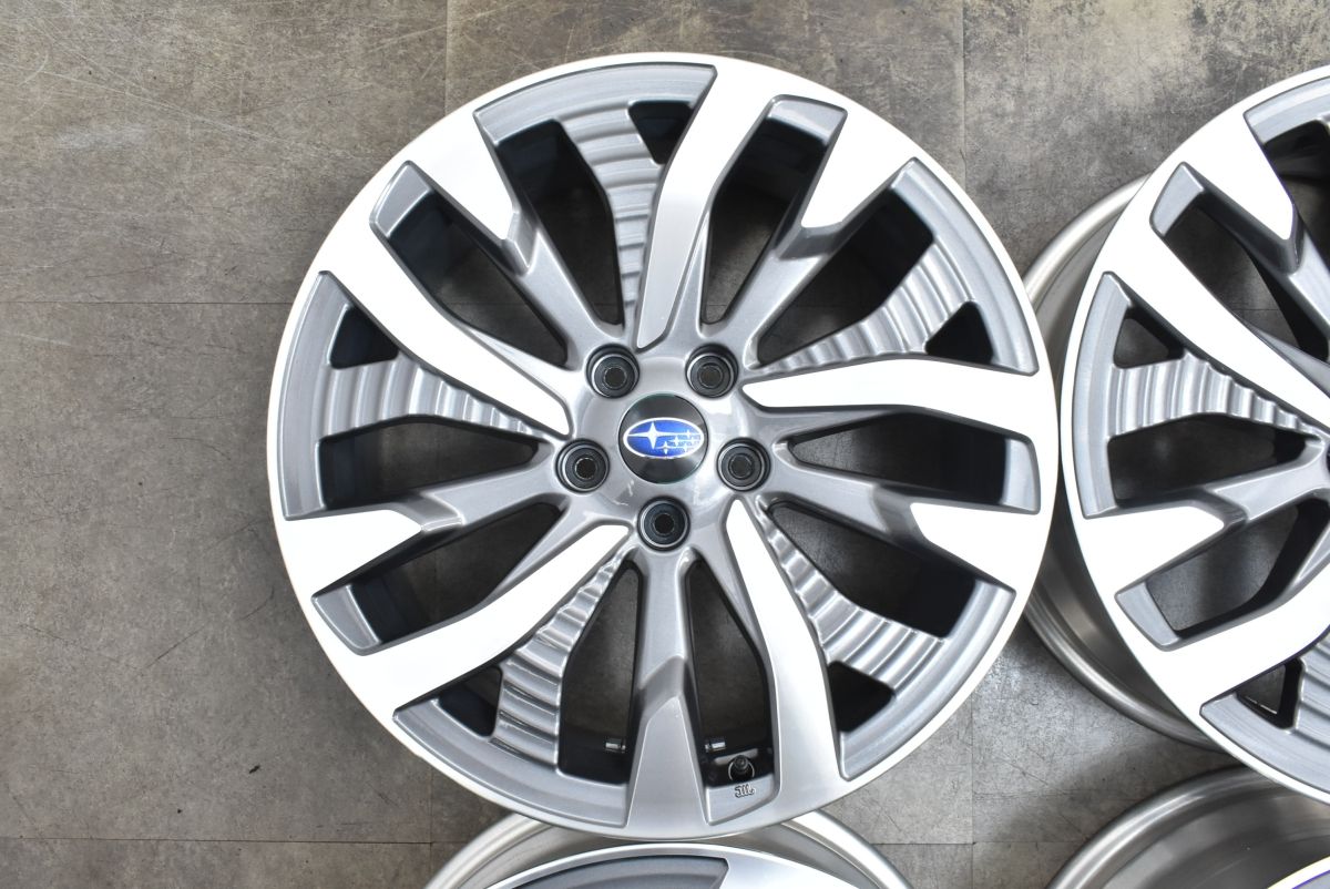 ☆新車外し SLフォレスターPremium 19インチ純正ホイール 4本セット