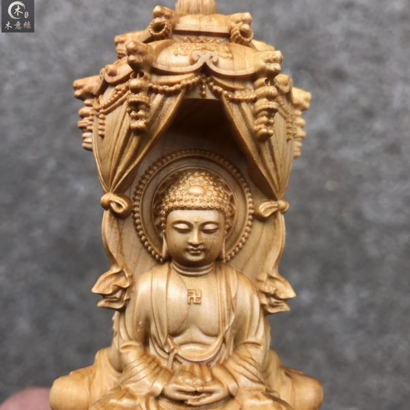 勢至菩薩 仏像 木彫 美術品 檜木 彫刻 極上彫 仏教工芸品 新品 桧木 観音