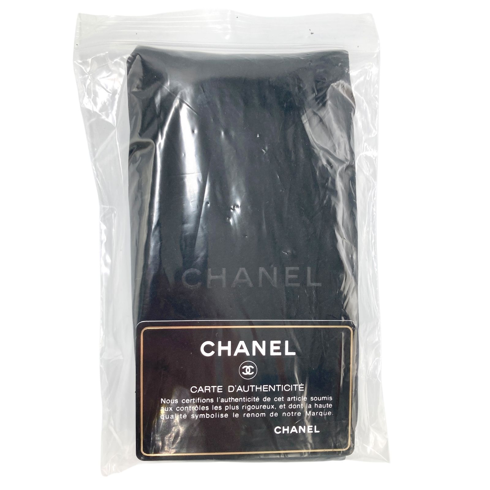真贋判定済】CHANEL ドーヴィル チェーンウォレット A80795