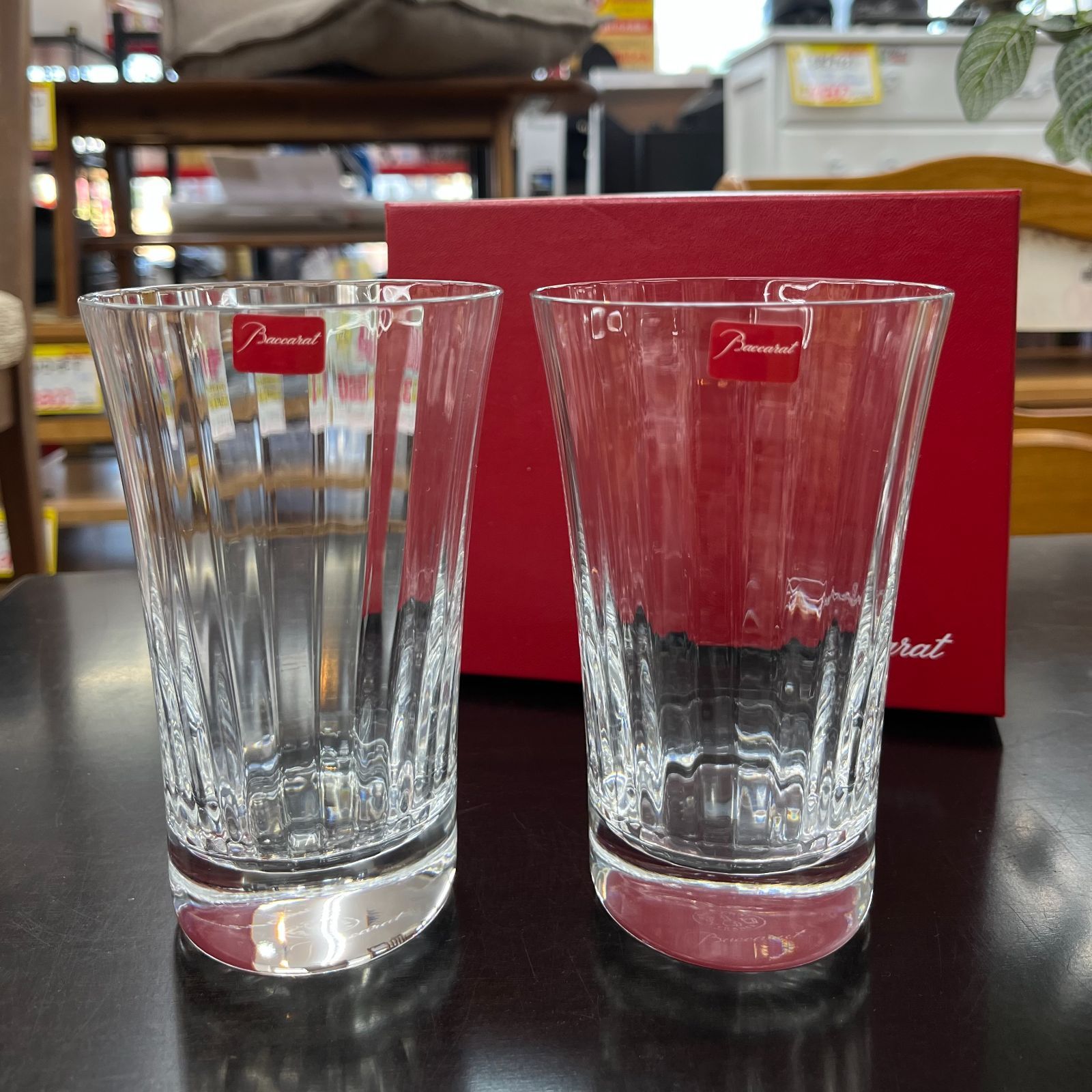 未使用 Baccarat バカラ ミルニュイ ハイボールグラス ペア - メルカリ