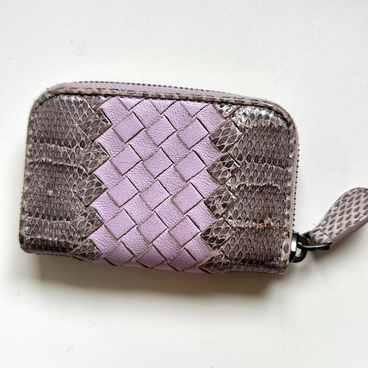 BOTTEGA VENETA ボッテガ イントレチャート コインケース ピンク ボッテガヴェネタ BOTTEGA VENETA コインケース イントレ