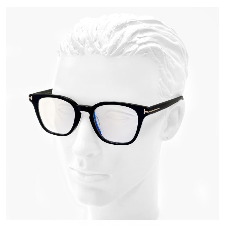 新品】 トムフォード メガネ TF6014-K-B 001 度なし ブルーライト