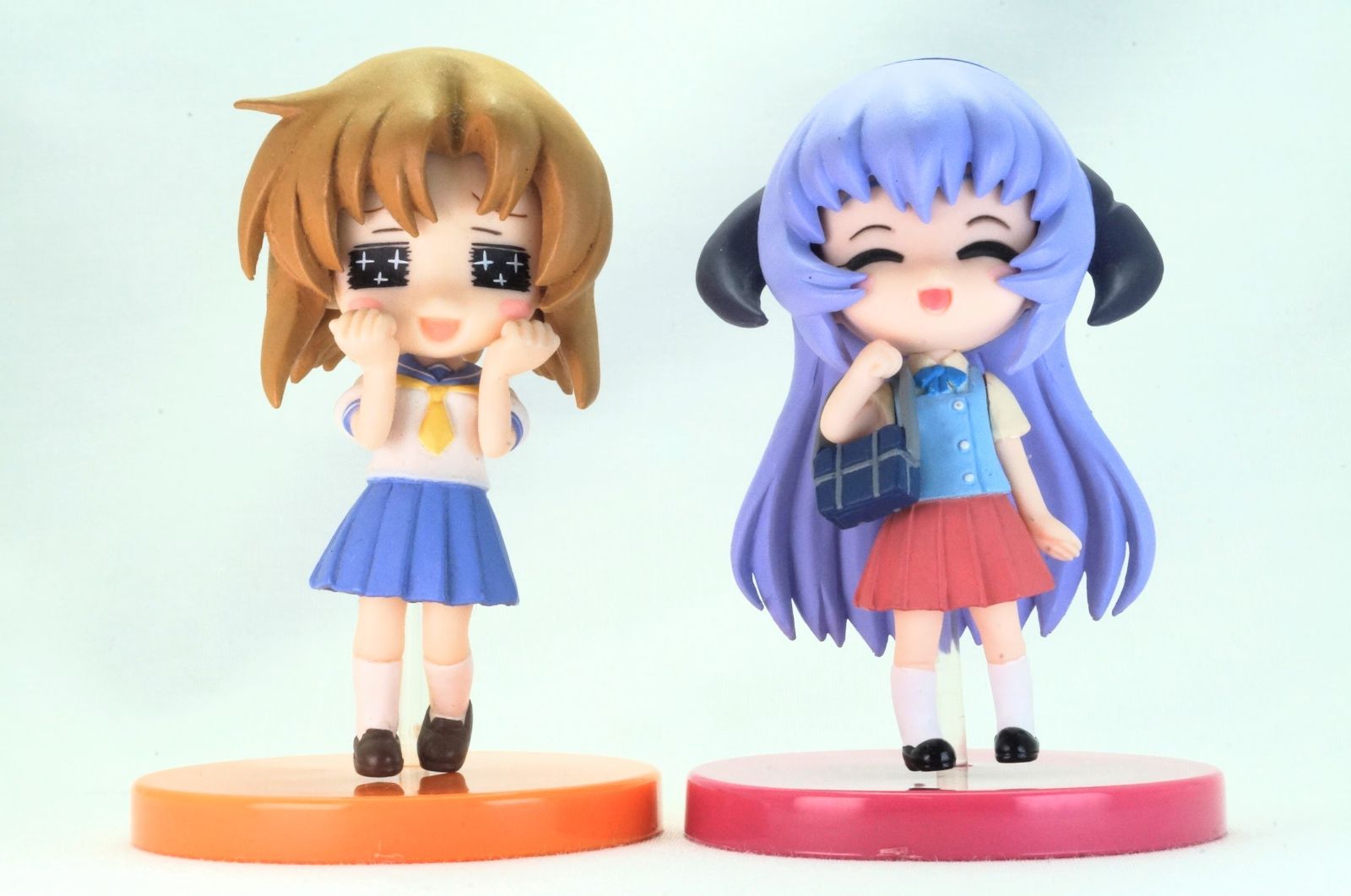 ひぐらしのなく頃に 竜宮レナ ＆ 羽入 でふぉめ フィギュア2点