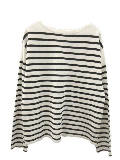 ミューズドゥーズィエムクラスバスクボーダーTシャツ カットソー ボートネック ミューズ ドゥーズィエム クラス MUSE de Deuxieme Classe バスク