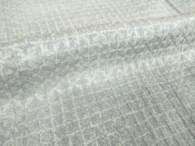 平和屋着物▽上質な小紋 単衣 作家物 霞文 暈し染め 高島屋扱い 正絹