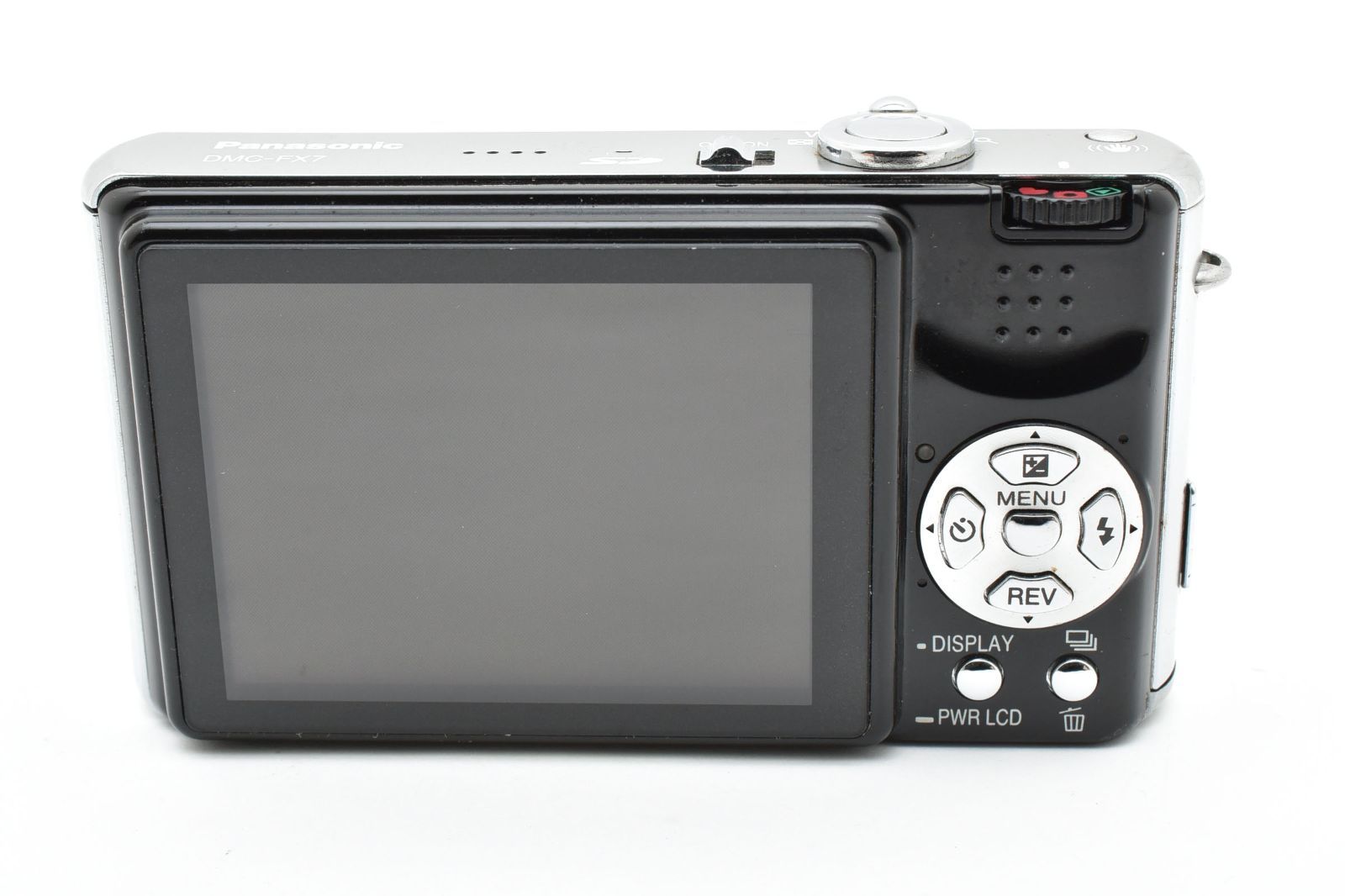 ジャンク・動作品】Panasonic LUMIX DMC-FX7 ブラック デジタル