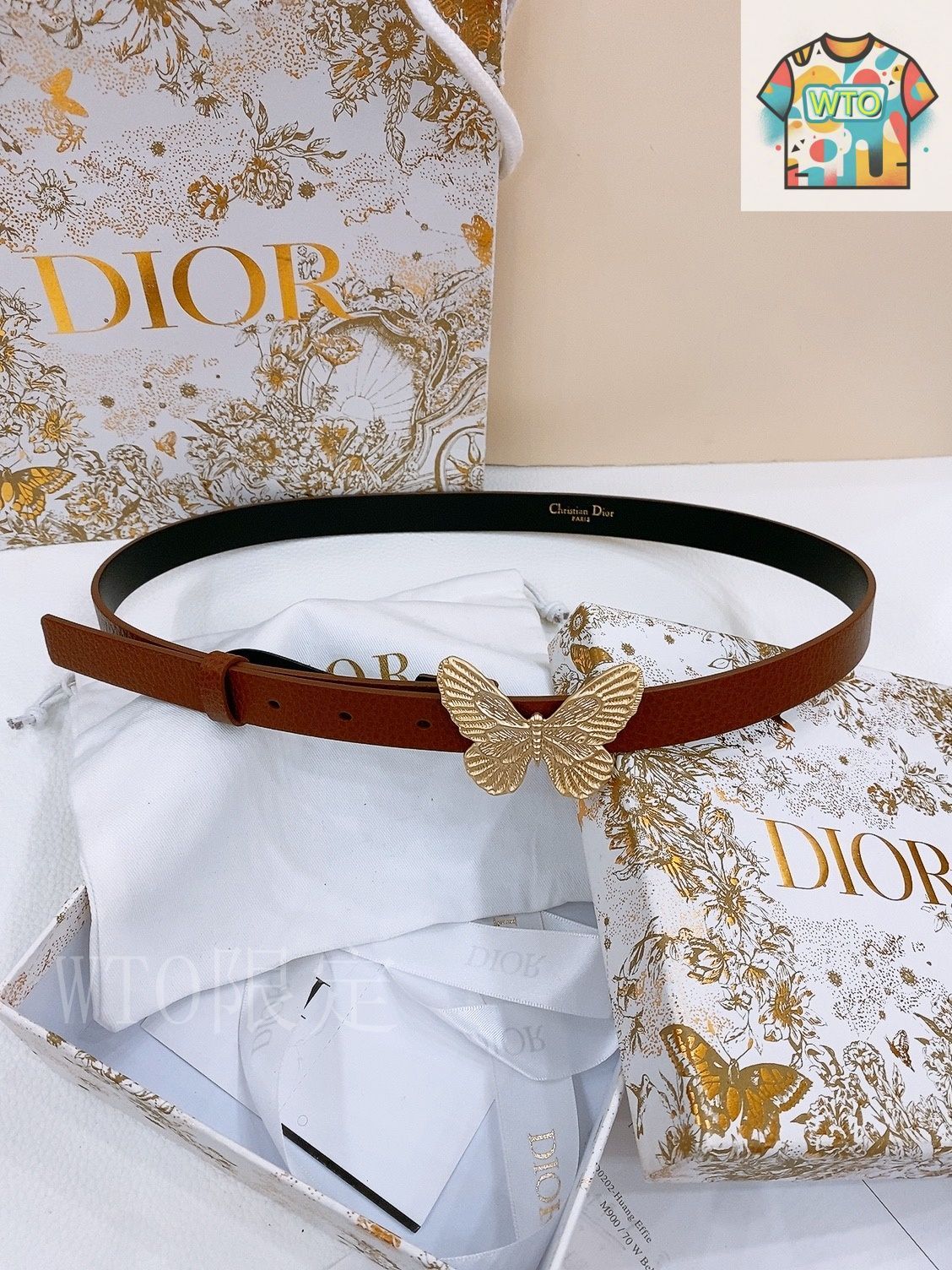 今日WTO】Dior Saddle Belt サドルベルト-1-YH37 - メルカリ