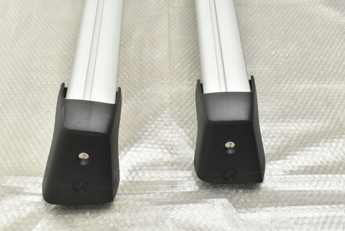 ベンツ W213 Eクラス セダン用 純正 ベース ルーフ キャリア ルーフレール 2本 品番 A2138900963 現状販売 鍵付属無し