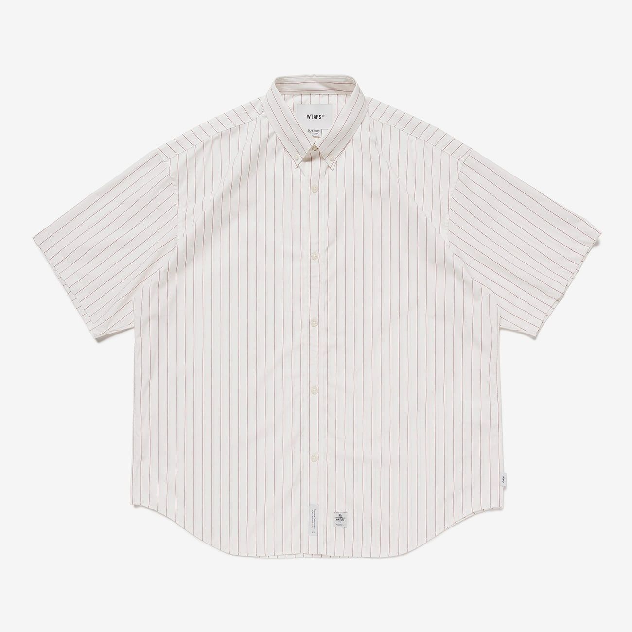 WTAPS BD 03 | SS | COTTON. BROADCLOTH. TEXTILE. THOMAS MASON 半袖シャツ 251TQDT-SHM07