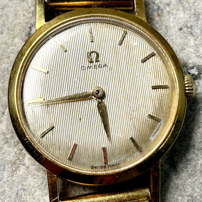 【美品】オメガ 手巻き腕時計　14KGOLD【稼働品】 OMEGA - 240 OMEGA オメガ レディース腕時計 14KG 手巻き 金張り