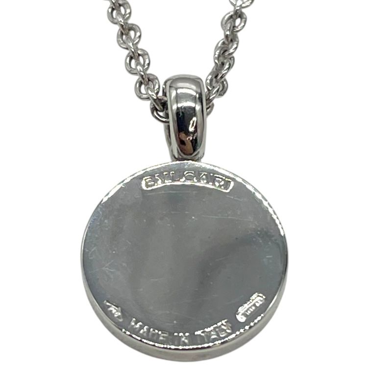 BVLGARI ブルガリブルガリ パヴェダイヤモンド ネックレス 750WG ブルガリ BVLGARI ブルガリブルガリ パヴェダイヤ ネックレス