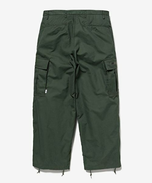 WTAPS 231WVDT-PTM03 MILT0001 TROUSERS黒BLACK