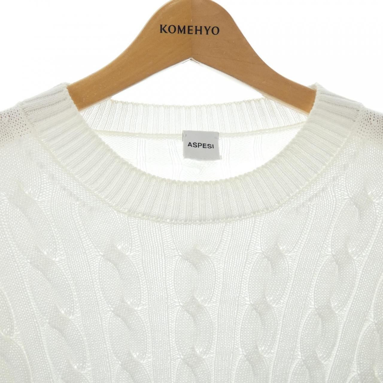 ASPESI 売れ筋商品|||アスペジ ニット&セーター アウター レディース Sweaters White アスペジ ASPESI ニット - メルカリ