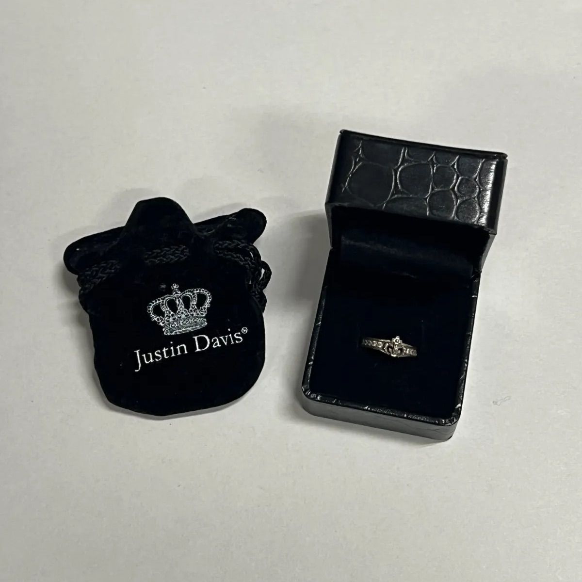 82.Justin Davis Chelsea Band リング サイズ約7号 併売品