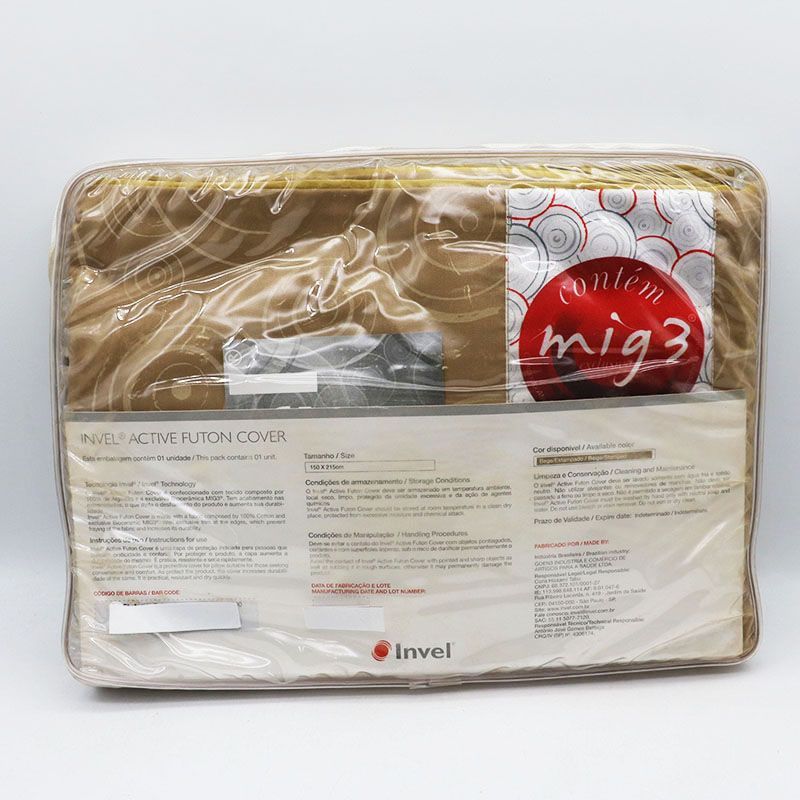 インヴェル Invel アクティブ布団カバー サイズ記載なし Beige stamped MR7-09-162