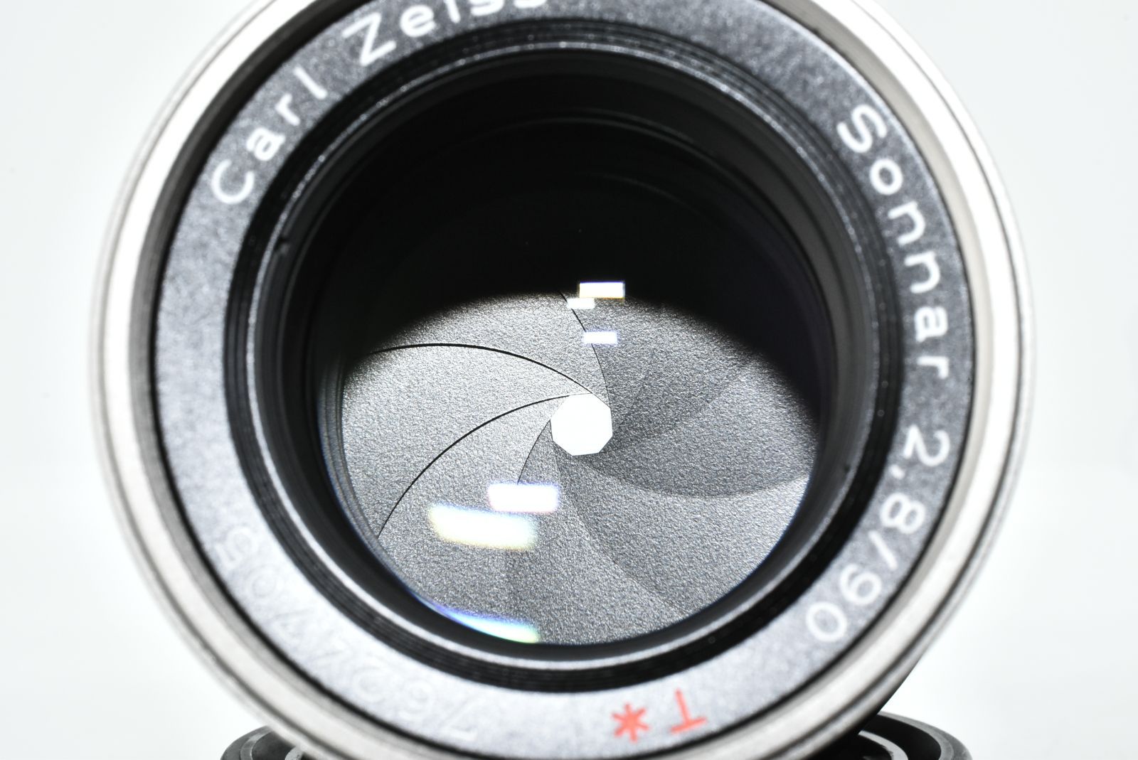 ショップ 【美品】CONTAX G Zeiss Sonnar 90mm f/2.8 T* Lens Chrome
