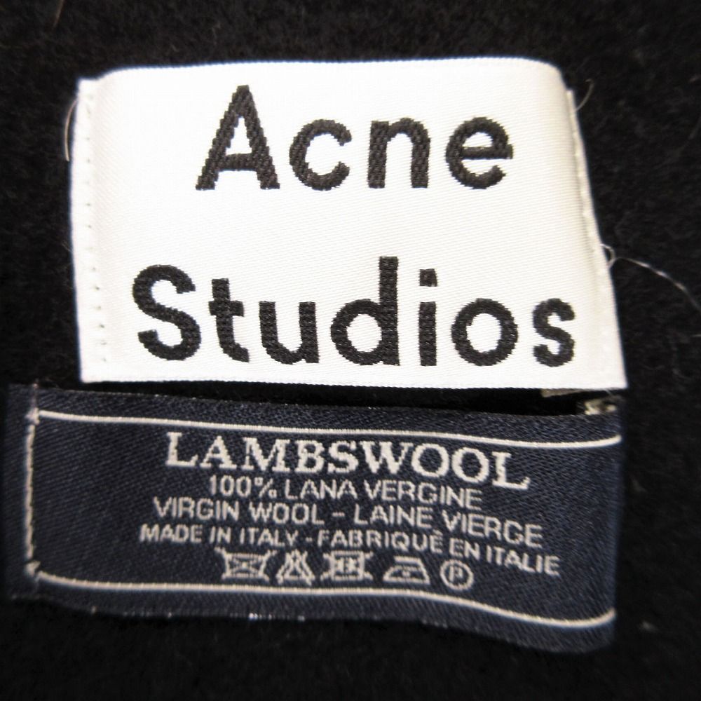 Acne STUDIOUS アクネステュディオス 大判 ラムウール ストール
