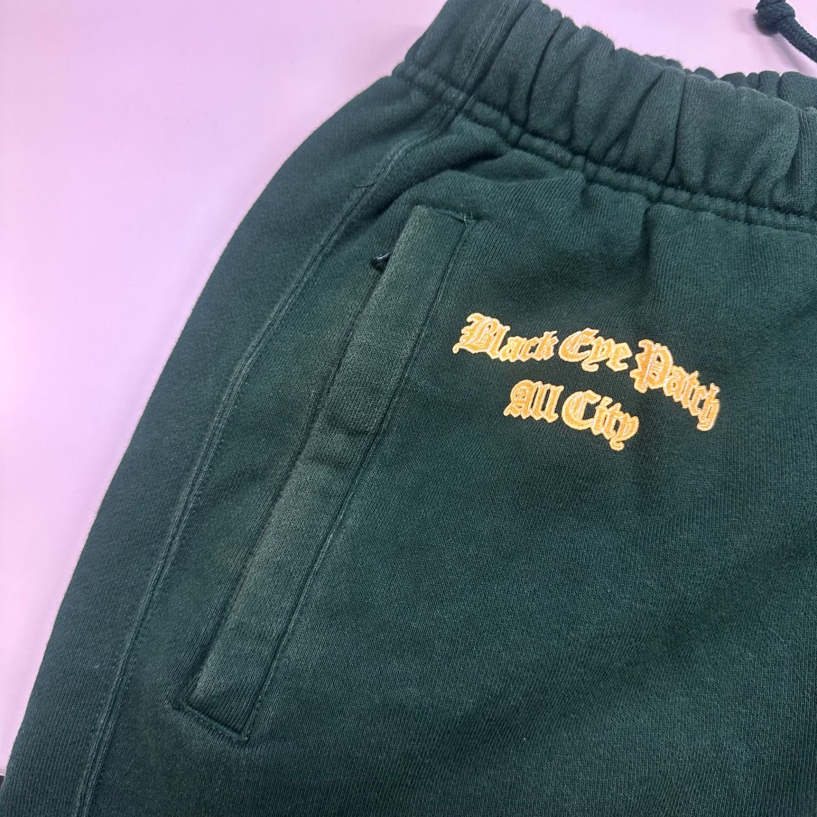 Black Eye Patch 22SS ALL CITY BLACKLETTER SWEAT PANTS オール