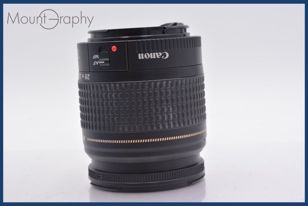 上 キヤノン Canon EF 28-80mm F3.5-5.6 IV USM 前後キャップ-レンズフィルター付 完動 同梱可 am240