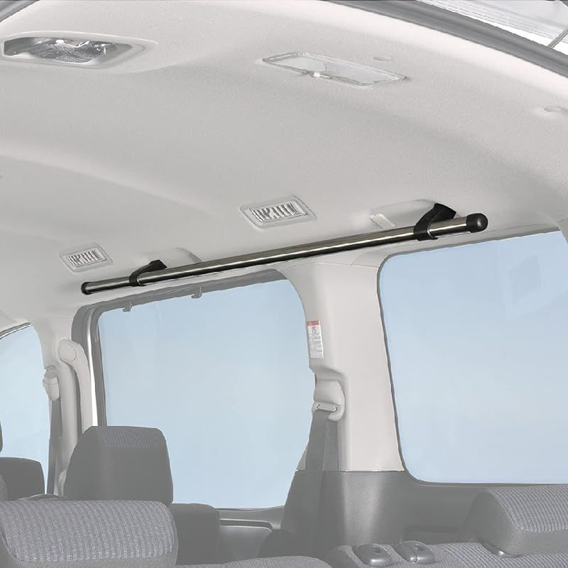 カーメイト 車内収納 クロスライドシリーズ サイドバー トヨタ ノア ヴォクシー80系 セレナC27系 NS102 シルバー 0