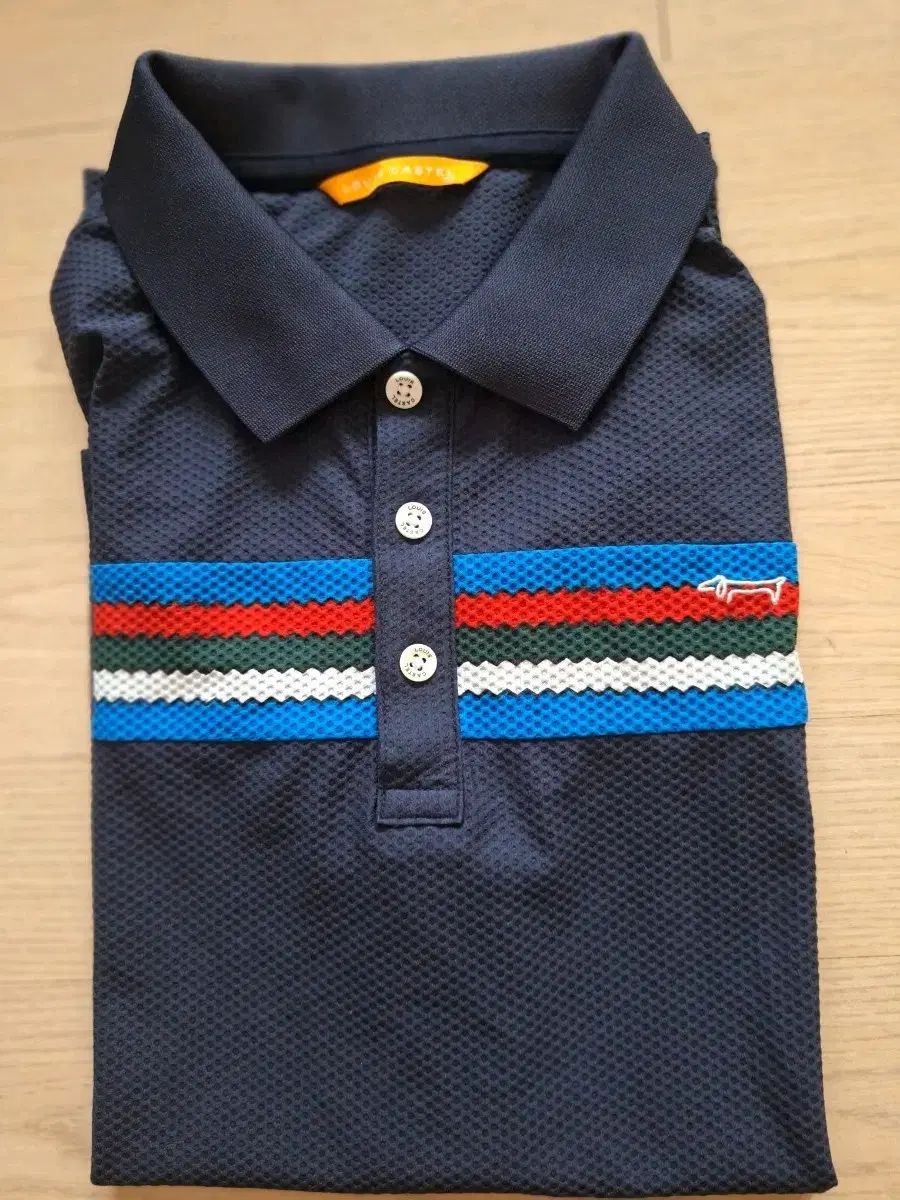 【新品】 LOUIS CASTEL ルイカステル 総犬柄 ポロシャツ ウェア 新品】 LOUIS CASTEL ルイカステル 総犬柄 ポロシャツ ウェア