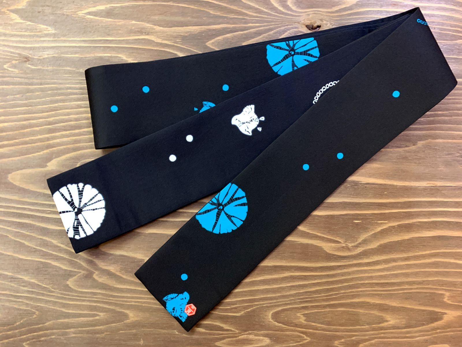 着物三河 巻上げ絞り風 角帯 長さ400cm ♥品