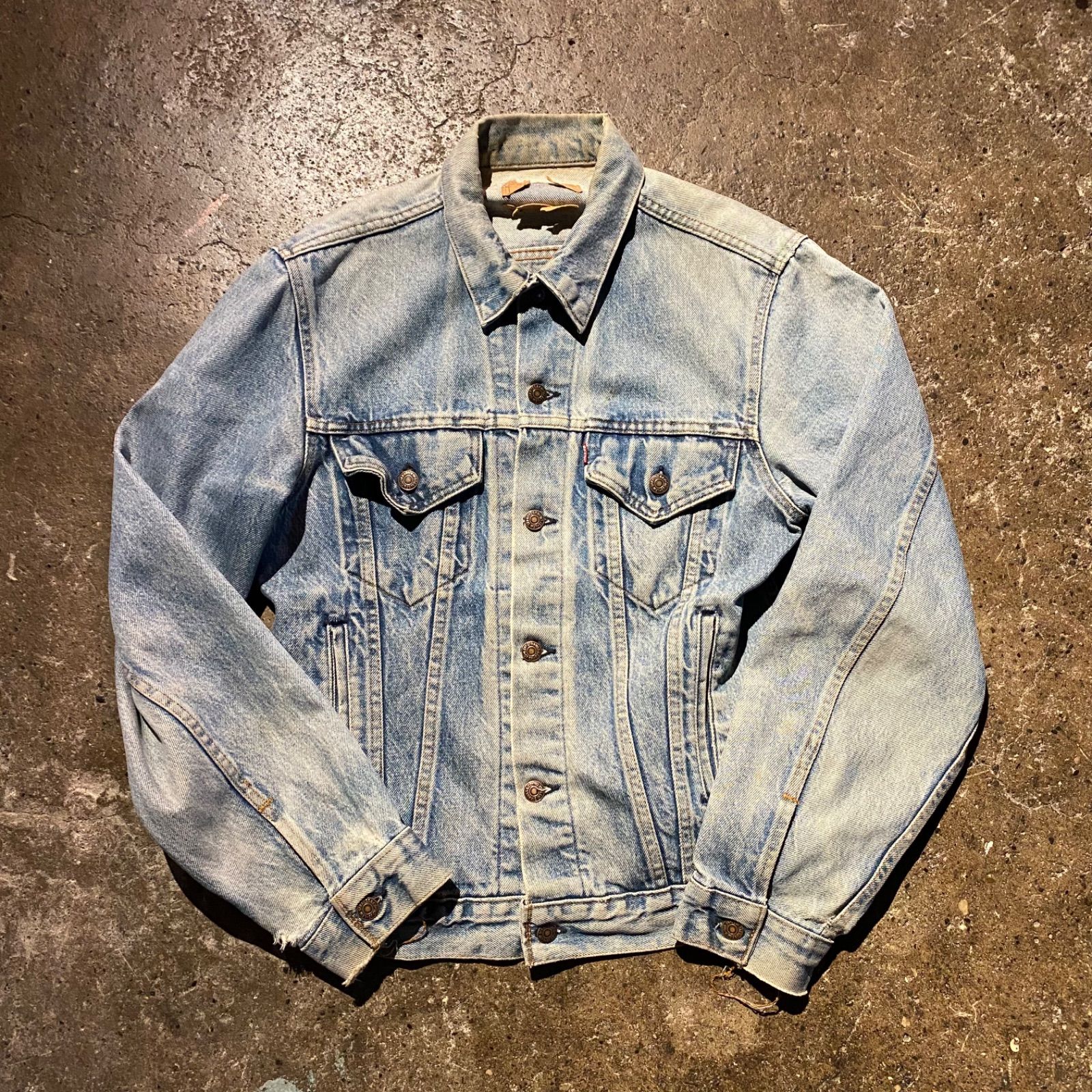 【豊富な，限定SALE】 Levi's 80s 70506-0216 4thトラッカージャケット ボタン裏527 リーバイス デニムジャケット Gジャン・デニムジャケット
