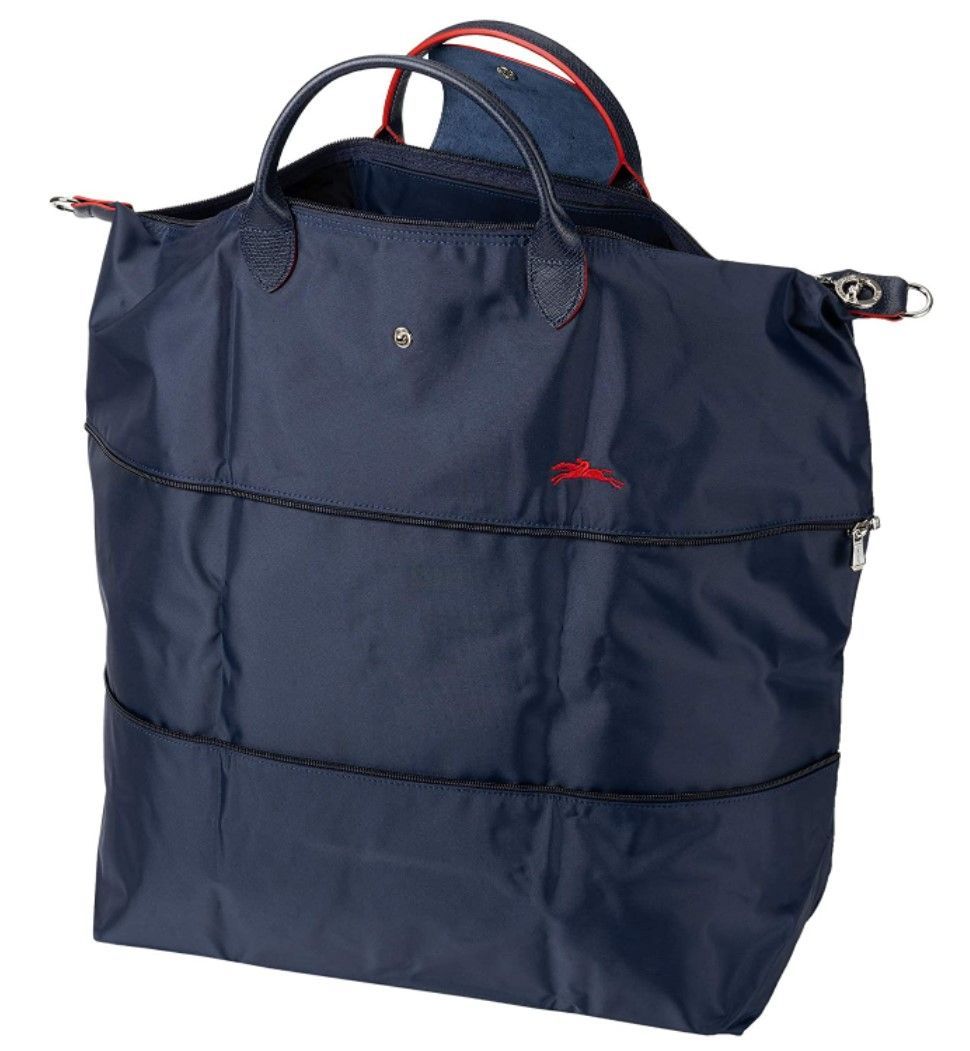  ロンシャン ル プリアージュ クラブ ボストンバッグ ネイビー レッド ボストンバッグ 旅行用バッグ バッグ