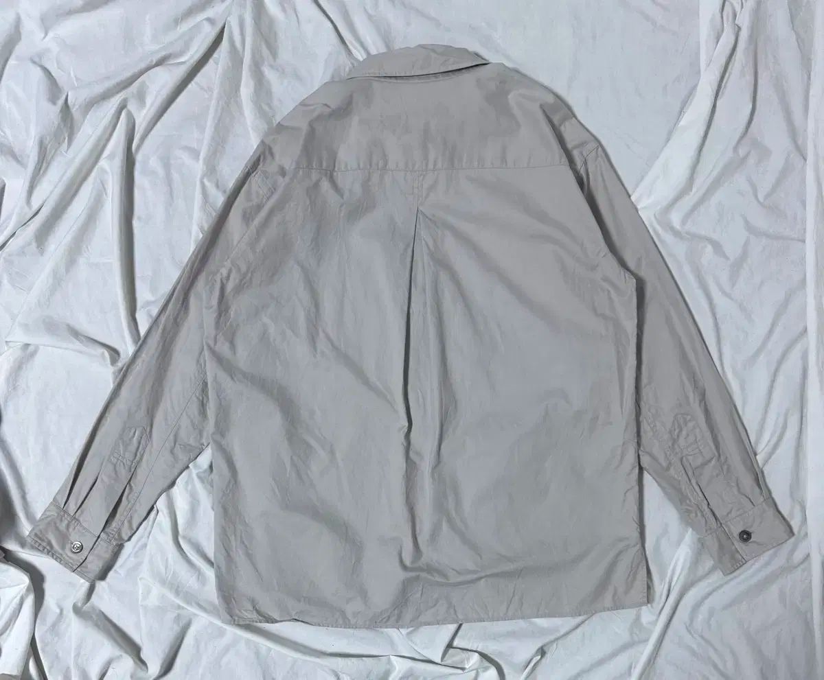 マーガレットハウエル ブラッシュド コットン ツイル シャツ