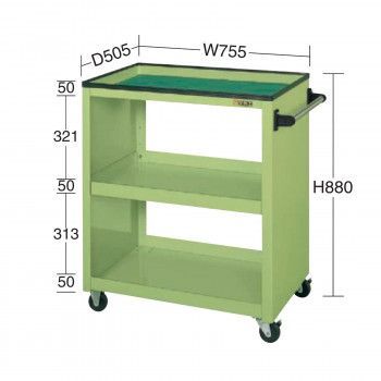 天板皿型 グリーン