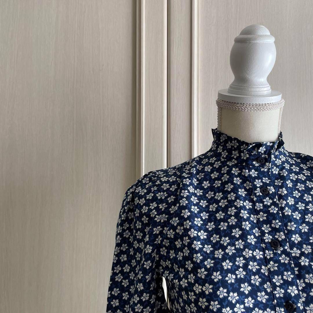 RALPH LAUREN ラルフローレン 花柄 ハイネック フラワー