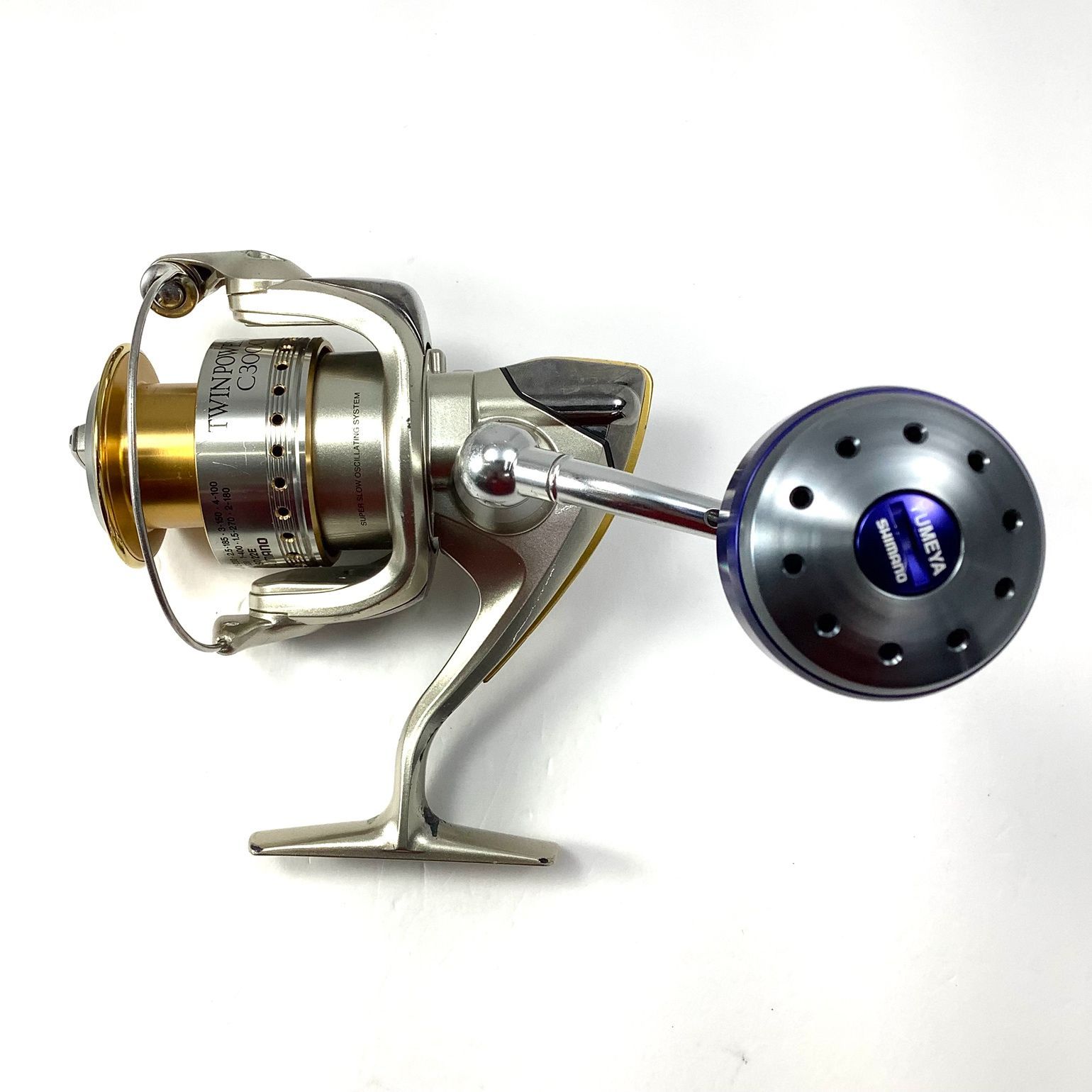 SHIMANO - 【中古】 シマノ 09 ツインパワーMg C3000   /A335M SHIMANO - 【中古】 シマノ 09 ツインパワーMg C3000 /A335M