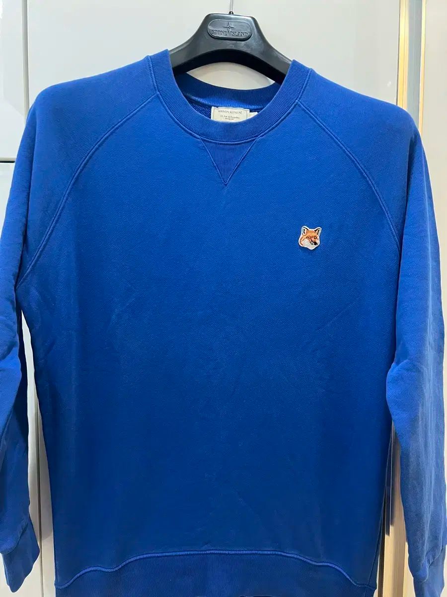 Maison Kitsuné メゾンキツネ コバルトブルースウェットシャツ L