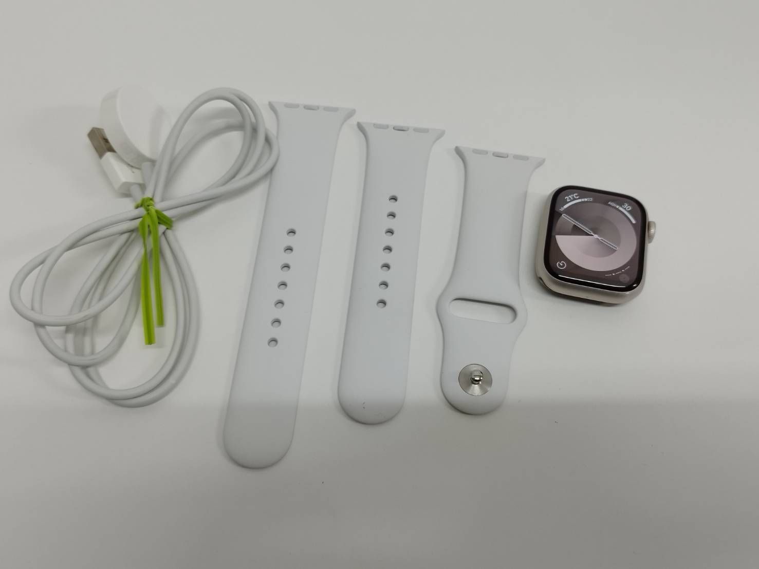 Apple Watch Series 7|GPS セルラー|41mm|A2476|スターライト MKHR3J|A