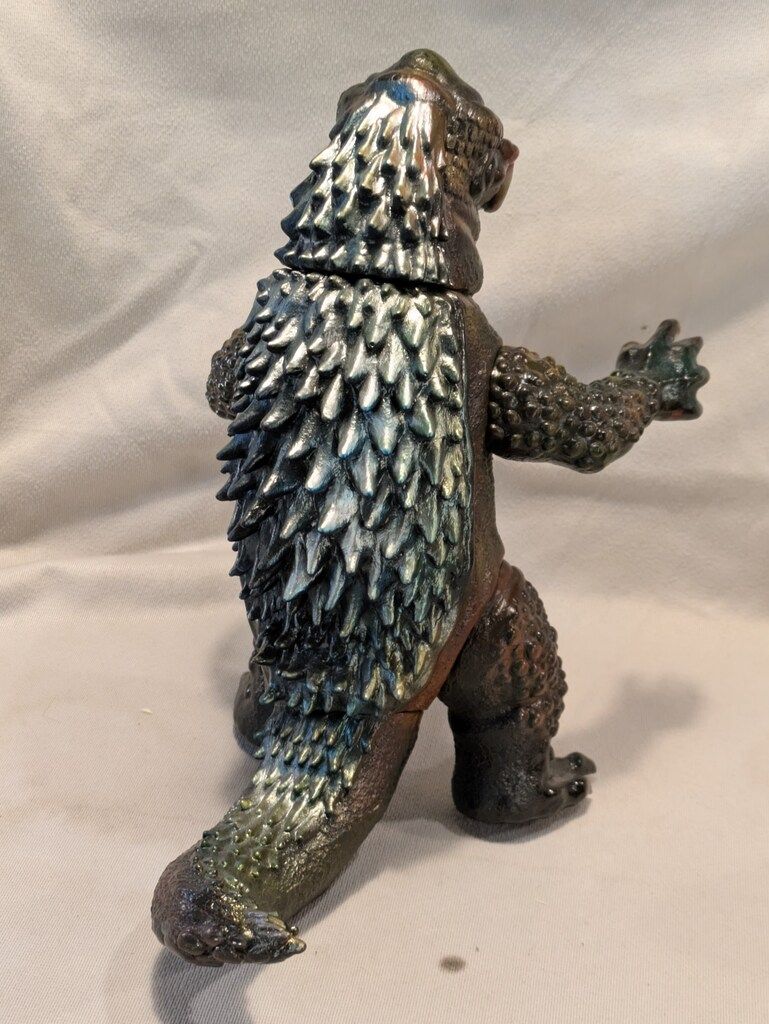 シカルナ・工房 中岡俊哉世界の怪獣 ザゴラ 山中の怪獣 黒成型