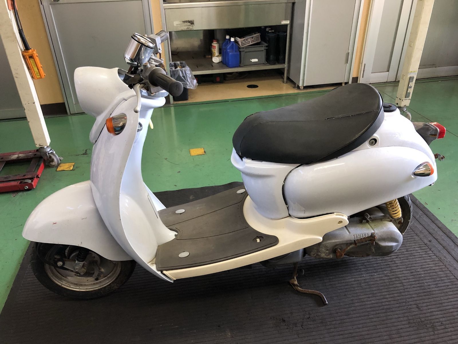 アクシス90エンジンスワップ 2stビーノ sa10j 5au