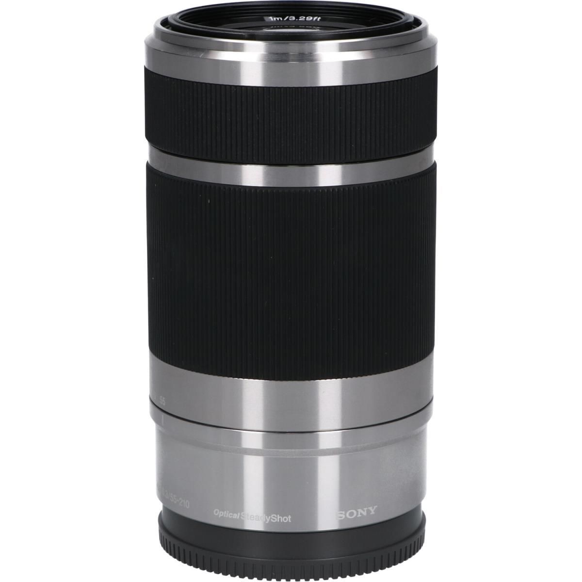 ＳＯＮＹ　Ｅ５５－２１０ｍｍ　Ｆ４．５－６．３ＯＳＳ　ＳＩＬＶＥＲ