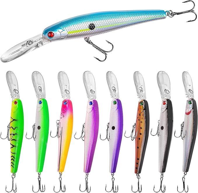 ミノー・プラグルアーセット 10個 6個セット】 ハードルアー ルアーセット 8.5cm/85mm 10g