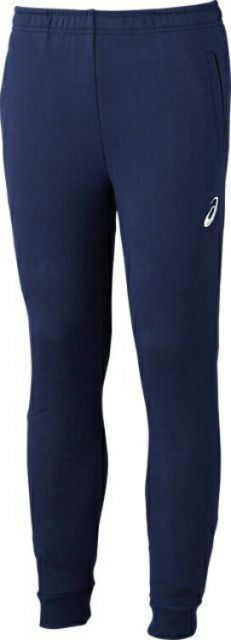 asics アシックス TEAM T/C SWEAT PANT(SLIM ピーコート XS 2031E097 400 | スポーツ メンズ XS 紺 服 衣類 衣料品ウェア ウエア フィットネスウェア ボトムス ズボン ロングパンツ スウェット 綿 ポリエステ