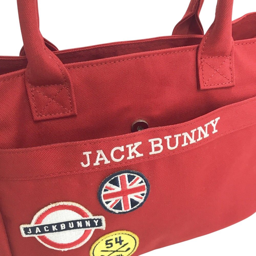 JACK BUNNY ジャックバニー ワッペン付き ロゴ刺繍入りカートバッグ