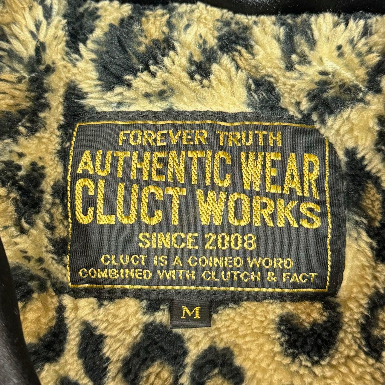 CLUCT 17AW LINED SATIN COACH JACKET ボア サテン コーチジャケット