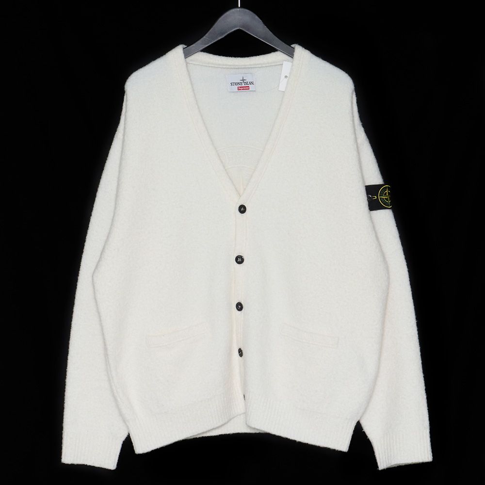SUPREME × STONE ISLAND Boucle Cardigan Lサイズ