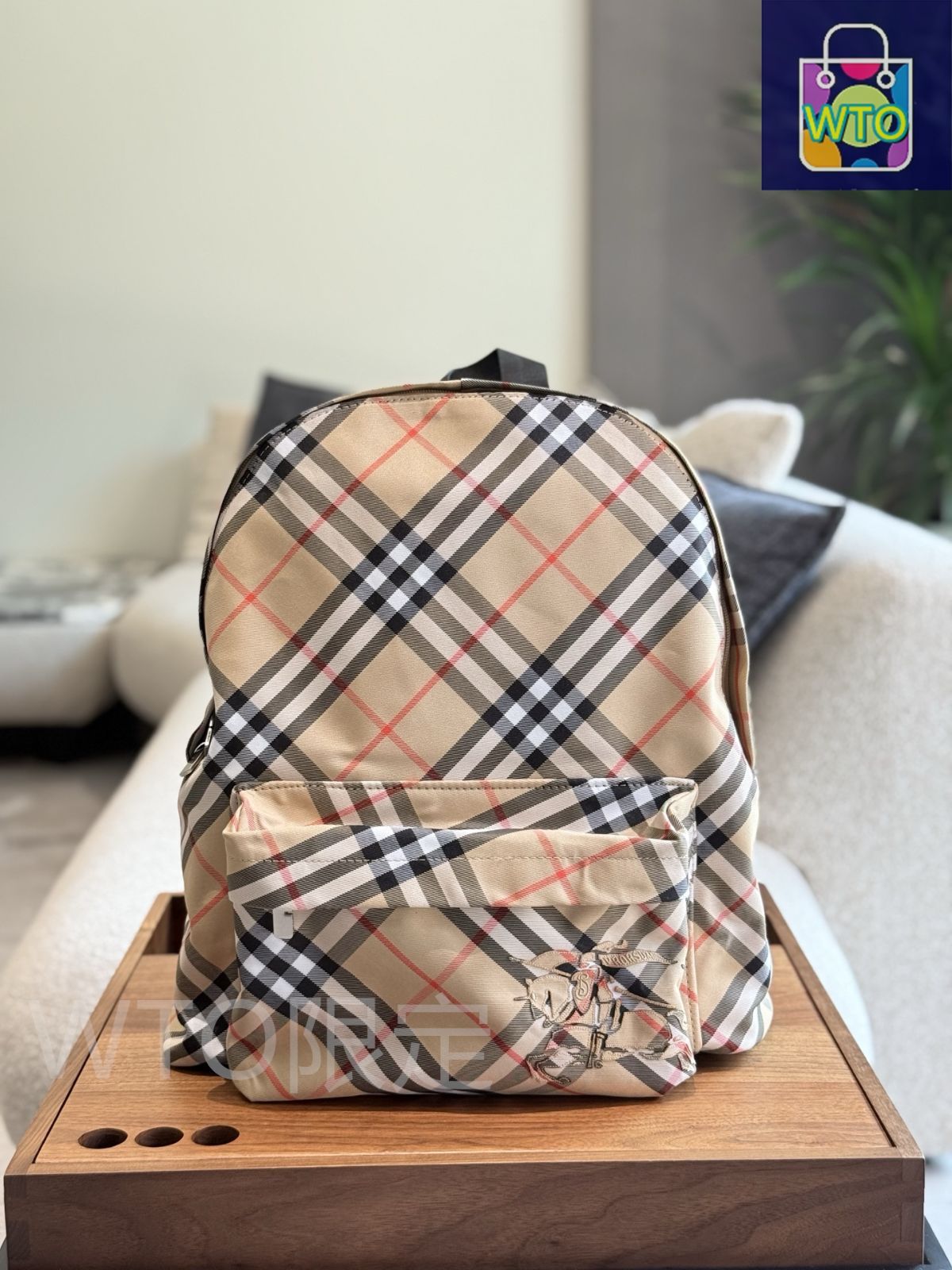 Burberry ロゴパターン バックパック 楽天市場】BURBERRYバーバリーリュックバーバリーロゴ バック