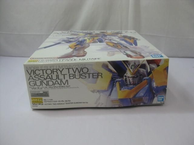  未組立 プラモデル BANDAI 機動戦士Vガンダム MG 1 100 V 2 アサルトバスターガンダム Ver Ka プラモデル おもちゃ
