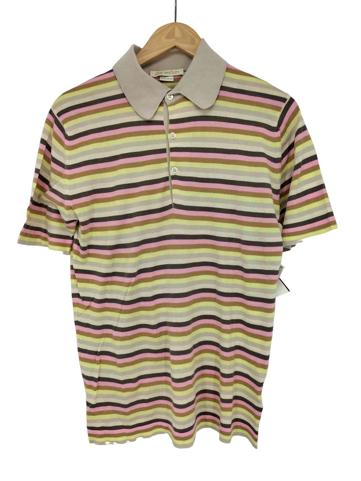 イングランド製 John Smedley コットン ニットポロ JOHN SMEDLEY｜ジョンスメドレー日本公式